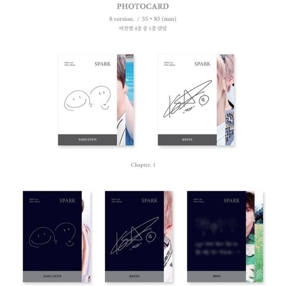 JBJ95 SPARK 3rd Mini Album w/o Poster - Picture 4 of 4